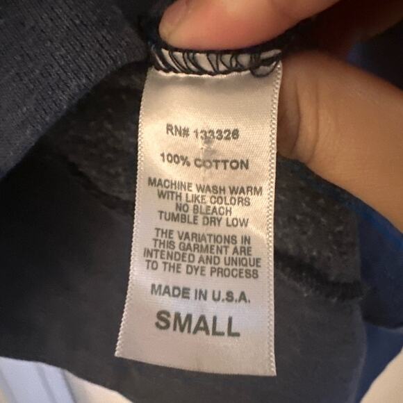 Retro brand university edition 100% cotton hoodie size small - Picture 5 of 5